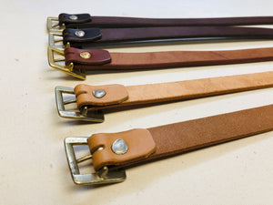 The Square Buckle with 7/8" Belt - 1 of 2