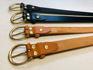 The Crescent Buckle with 1 1/4" Belt - 1 of 2