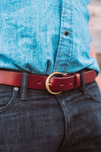 The Crescent Buckle with 1 1/4" Belt - 1 of 2
