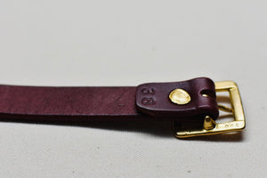 The Square Buckle with 7/8" Belt - 1 of 2